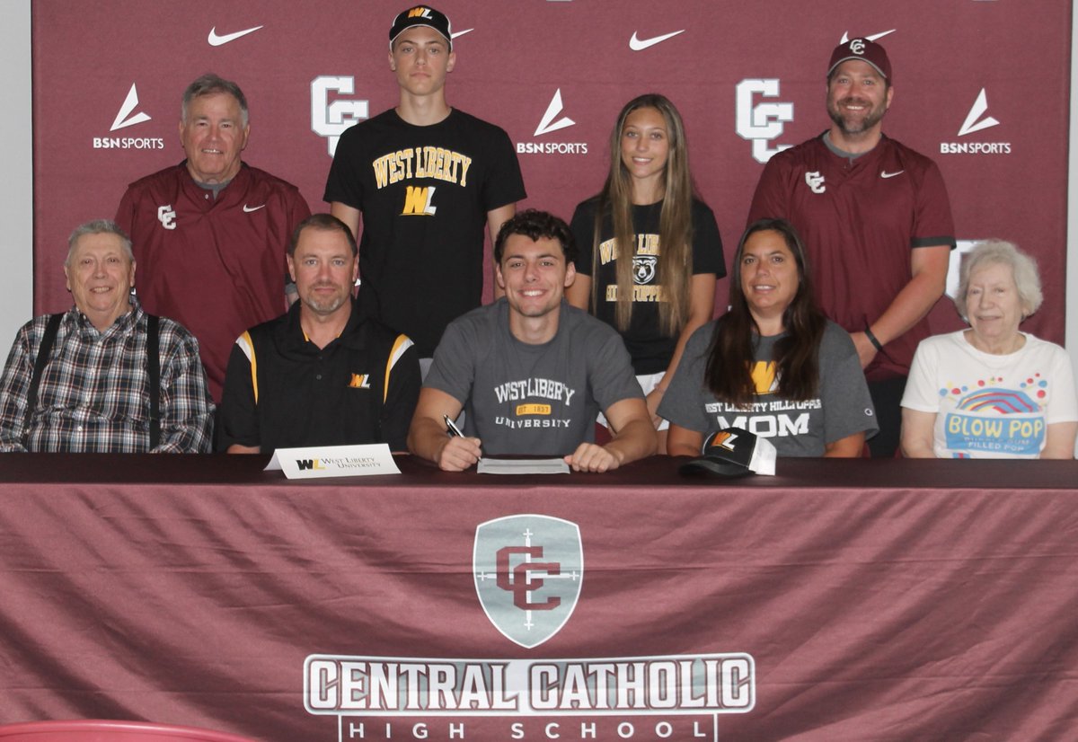 Congrats to <a href="/CalebRatcliffe1/">Caleb Ratcliffe</a> who signed recently with <a href="/westlibertyu/">West Liberty U</a> to play football for the Hilltoppers! Join us in wishing him good luck as he begins his college experience! @CCHSKnights1865 <a href="/cchs_life/">CCHS Knight Life</a>