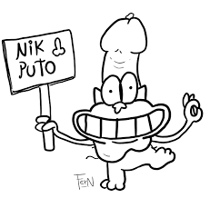 nachomarsza___'s tweet photo. yo no sé como le dá la cara a ésta sabandija para seguir plagiando al gran Pijurro, y encima hacer una estatua de su dibujo plagiado, una vergüenza lo tuyo Nik #pijurro #pijurropatrimonionacional #mispapasmepegan #lolaso #nikputo https://t.co/3ZyCKDF8oU