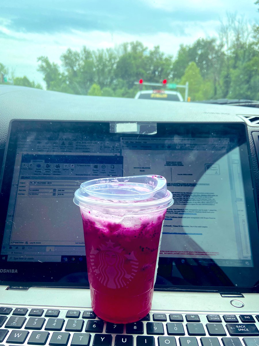 That work from home life ✨

#homeiswhereyourheartis #starbucks #mangodragonfruit #multitasking #passenger #shotgunrider