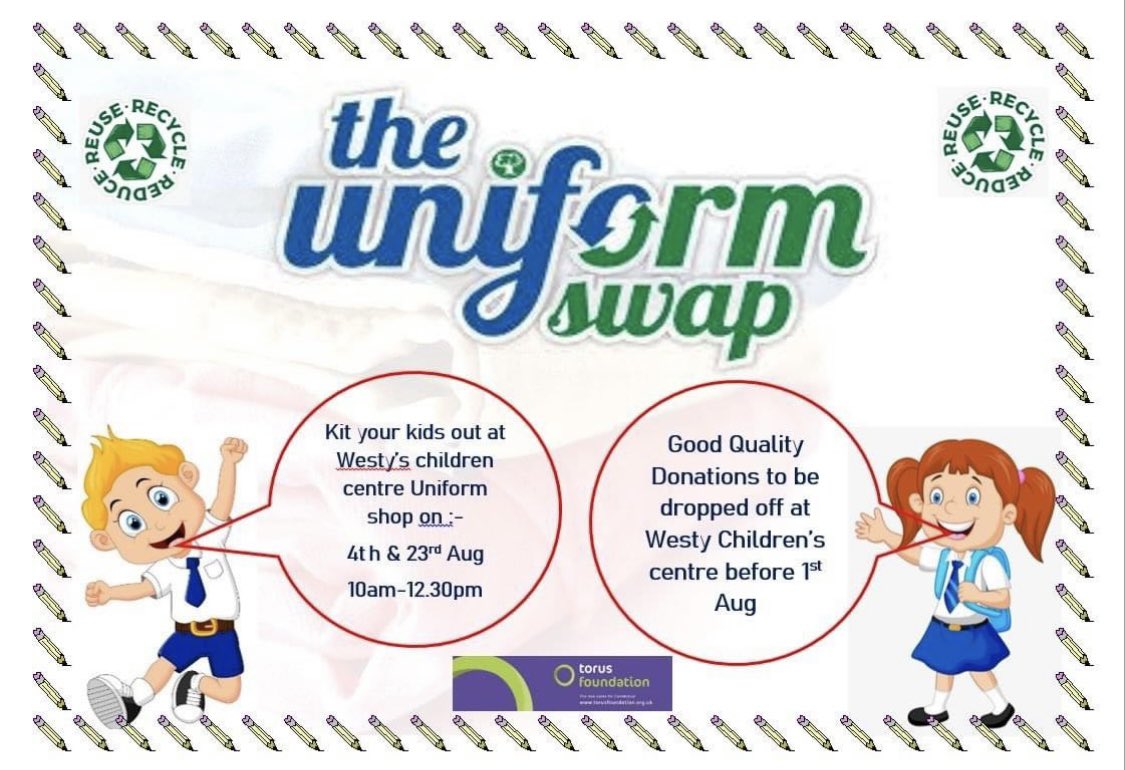 WarringtonFB's tweet image. Did you know that @WarringtonFB has a used school uniform shop set up in @GoldenSquareUK? All items are in very good condition.

See the below flyers for information. 
@#schooluniform #school #Warrington