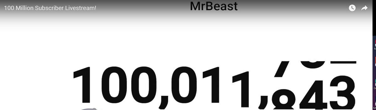 6r_Aways's tweet photo. @MrBeast CONGRATS https://t.co/STQzkyKyEi
