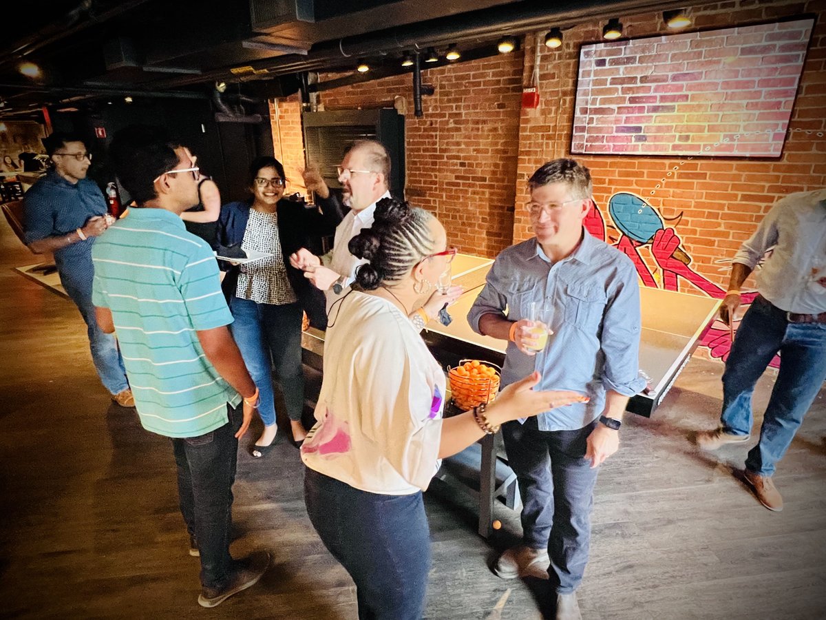 AdrianDeLuca76's tweet image. It was awesome catching up with all my teams leaders this week in Boston. Talking about our customers needs &amp;amp; looking around corners for them is a really fulfilling part of our job. But equally important is listening, learning &amp;amp; having fun together. Safe travels home #LifeAtAWS