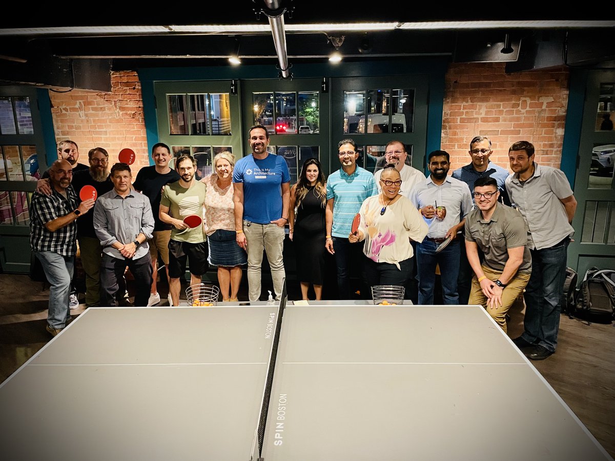 AdrianDeLuca76's tweet image. It was awesome catching up with all my teams leaders this week in Boston. Talking about our customers needs &amp;amp; looking around corners for them is a really fulfilling part of our job. But equally important is listening, learning &amp;amp; having fun together. Safe travels home #LifeAtAWS
