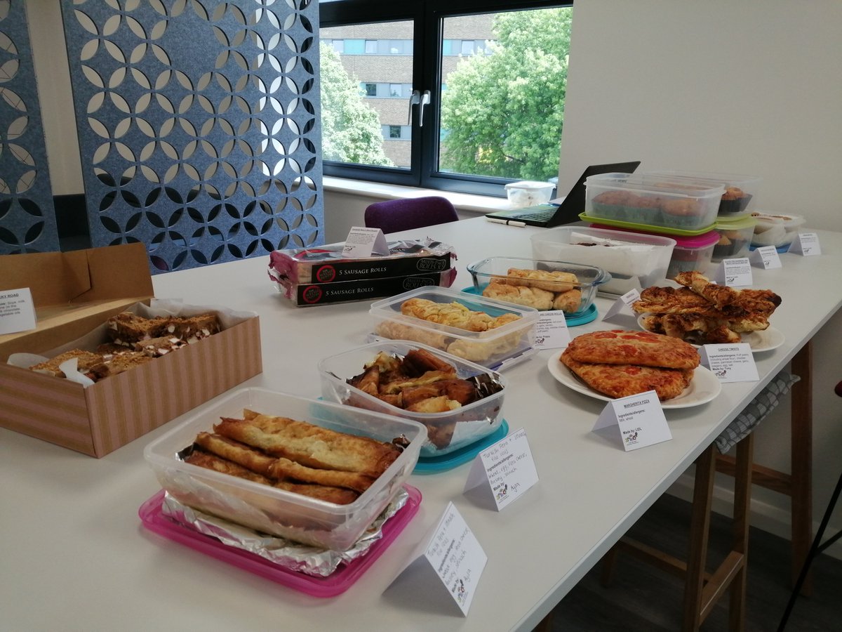TonyLRoberts's tweet photo. The Charity Committee ran its first office bake sale since lockdown at @irwinmitchell Southampton today. We were flooded with delicious homemade donations.  In keeping, @RachelGreigIM and I also ran a workshop with our PRIME students on community engagement! @Community_IM https://t.co/gXODoltlKz
