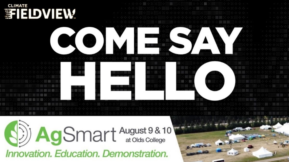 Join us August 9 &amp; 10 for #AgSmart at Olds College, a must-see educational expo focused on data and technology across the agriculture industry.  Early Bird Tickets start at $40, use promo code CLIMATE22 for 15% off at AgSmartOlds.ca