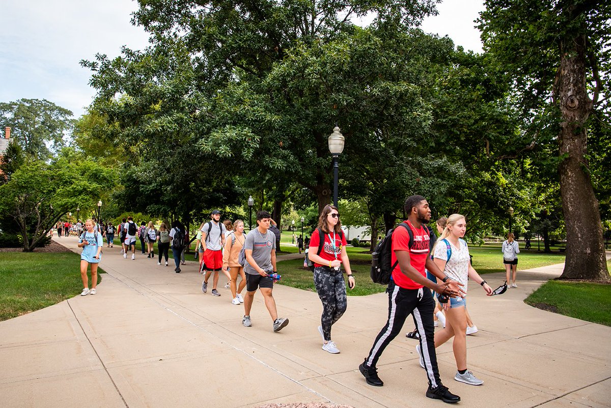 We're missing our Redbirds on campus! T-21 days until the first day of school! 😎☀️🎉