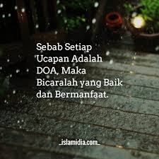 Sebab setiap ucapan adalah doa. Maka bicaralah yang baik dan bermanfaat. 
---
Malam Jumat
Maljum
#selfreminder