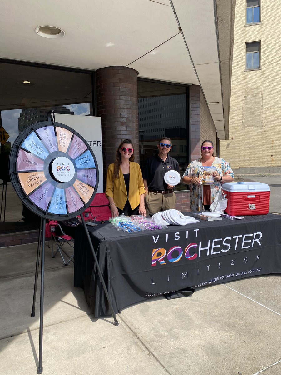 Leadership Rochester (@leadershiproc) on Twitter photo Thank you <a href="/VisitRochester/">Visit Rochester CVB</a> for hosting our #ROCExplorer Challenge scavenger hunt participants! The prize wheel was awesome! Thank you <a href="/VisitRochester/">Visit Rochester CVB</a> for hosting our #ROCExplorer Challenge scavenger hunt participants! The prize wheel was awesome!