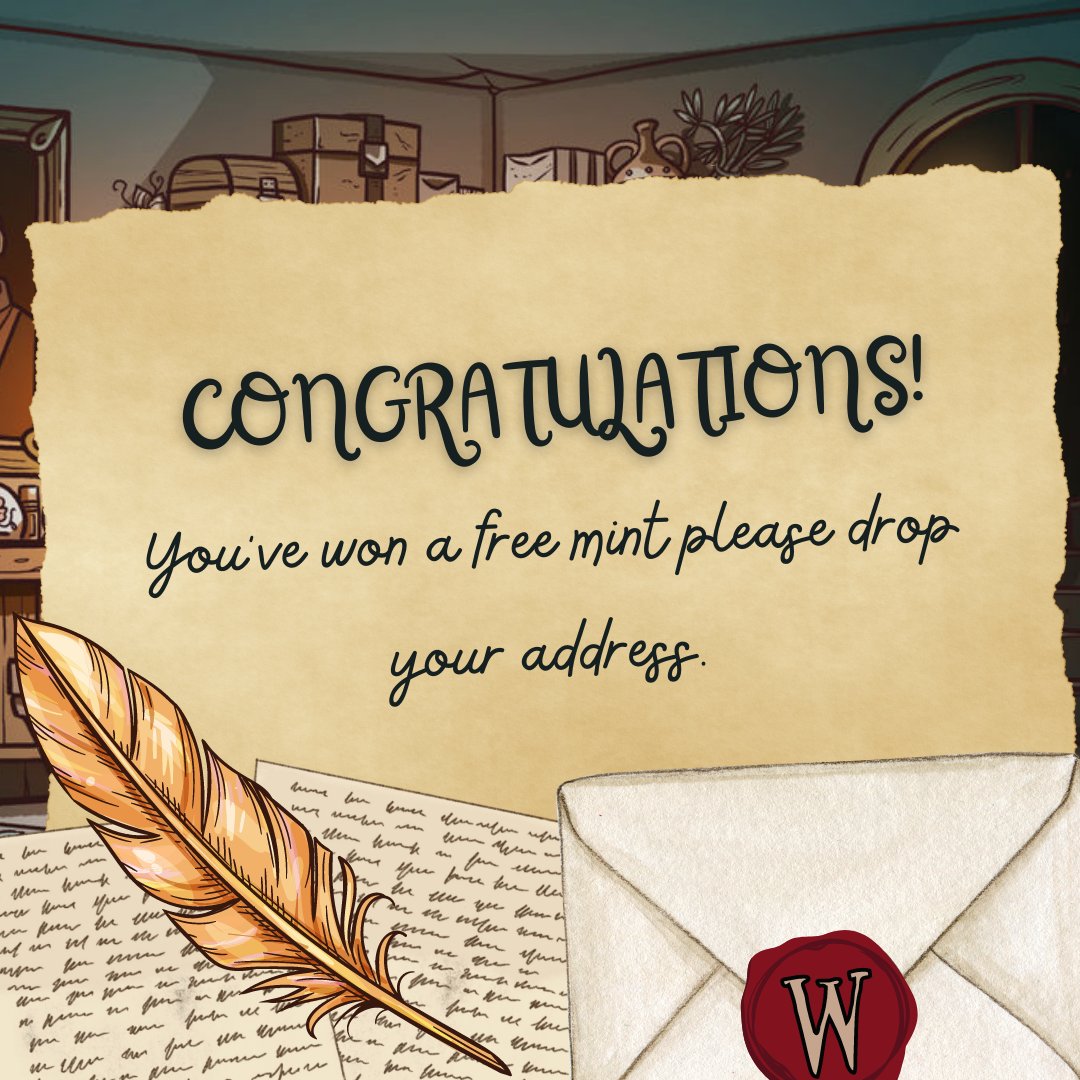 WWitchesNFT's tweet photo. Want to receive one of these in your DMs?

Interact with this tweet👇👇

#NFT #NFTs #FreeMints #NFTCollection #NFTCommunity #NFTGiveaways #NFTartist #FreeMint https://t.co/52W3NBNvXg