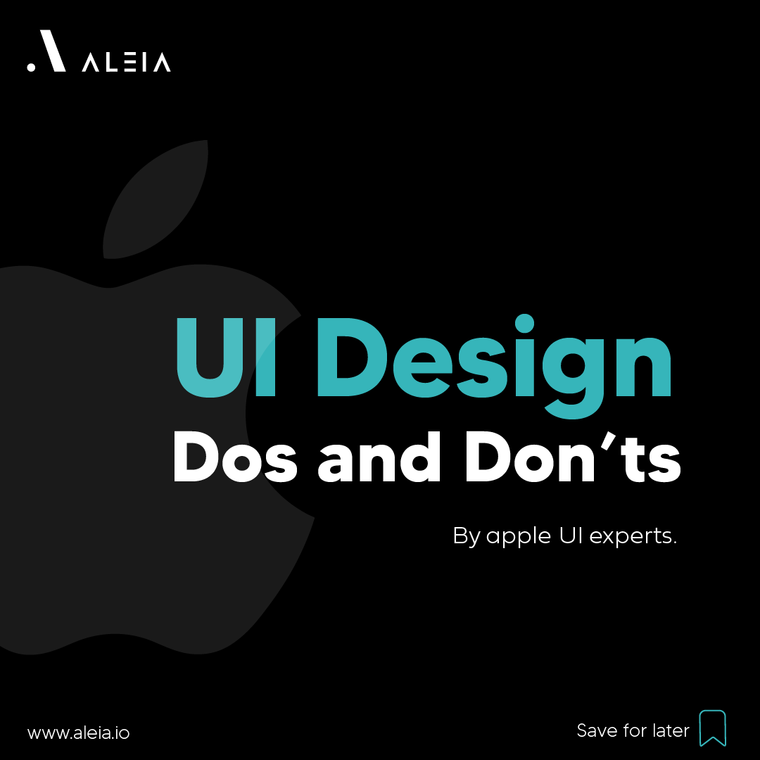 aleia_digital's tweet photo. Engaging #user_experiences are built on a foundation of solid #interface_design. Before you start #coding, consider these fundamental design concepts set by apple UI experts. 
Go to the link below to read the article and let us know what you think ⤵️

https://t.co/f9w2S3O54Z https://t.co/9FOTGslCUp