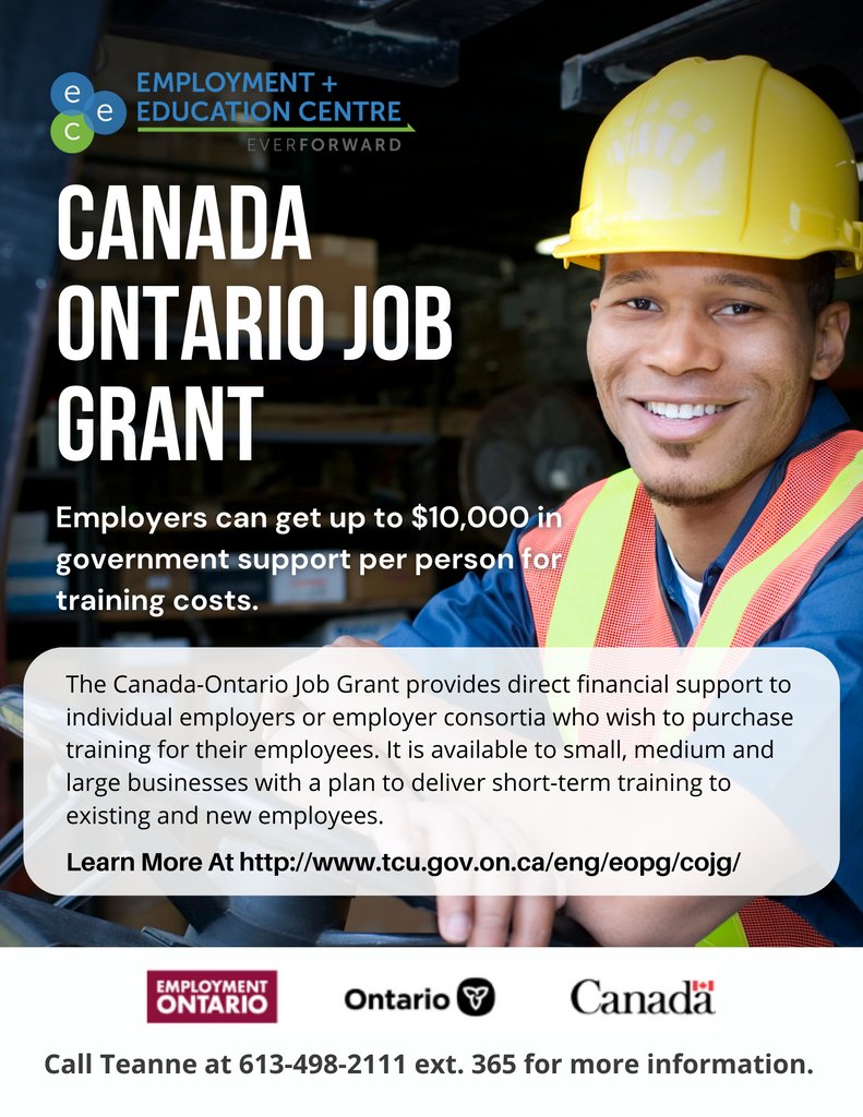 Brockville Chamber on X: “If you are looking to hire, speak to the