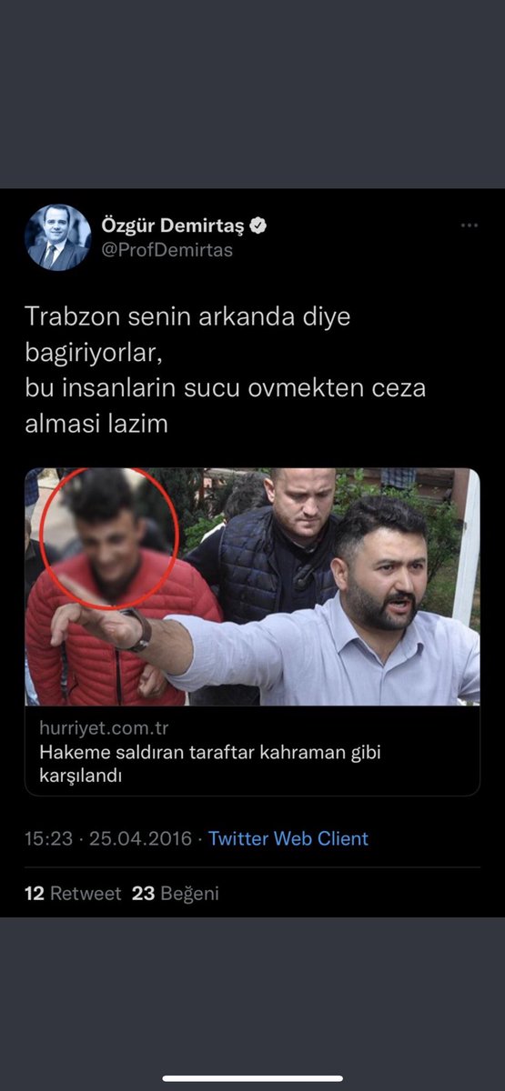 Sayın hoca ⁦<a href="/ProfDemirtas/">Özgür Demirtaş</a>⁩ bunu sizmi yazdınız yoksa aileden birisimi ..bir şey yazacağımda muhatabımı bileyim…