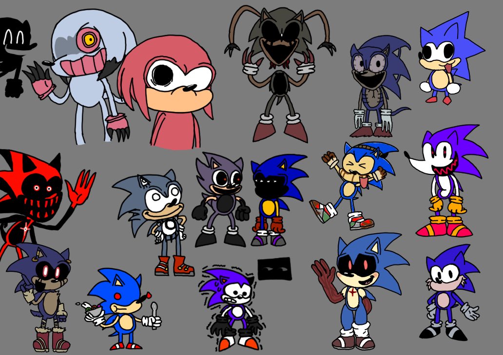 Marshmell0 on X: My take on 2011 EXE. Enjoy. #sonicexe