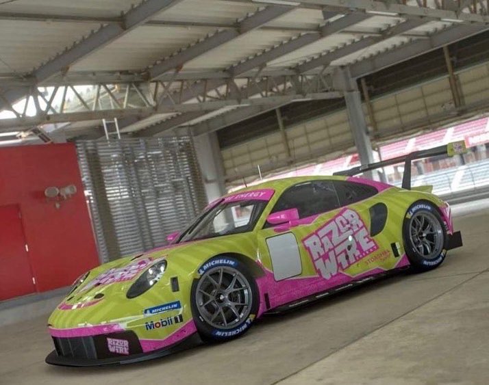 Razorwireenergy's tweet image. Loving our new Razorwire Energy livery done by @simrigsuk 👊 

#gt7 #EnergyDrink #Gaming #gt7