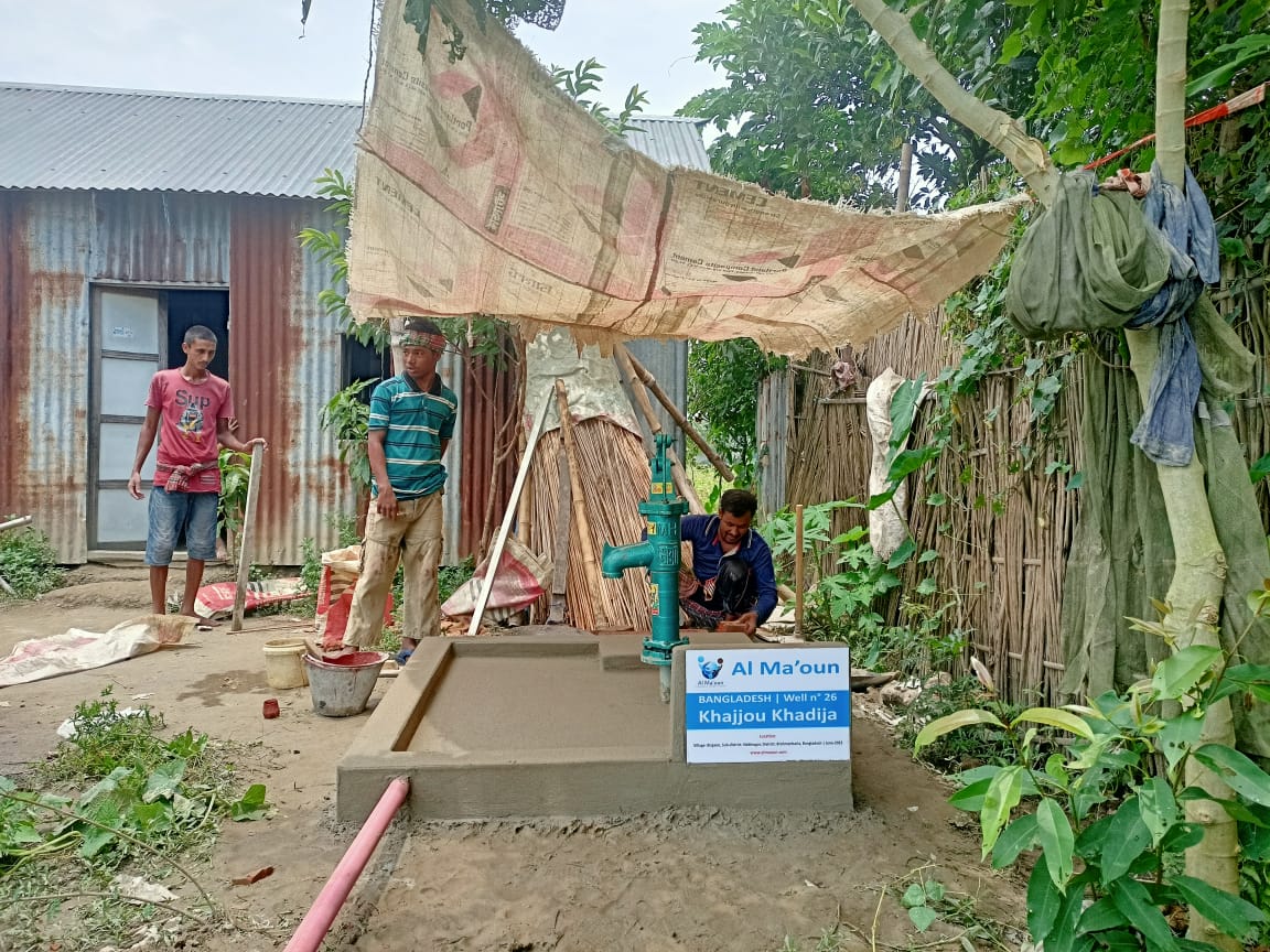 Hand pumps installation work is going on at Birgaon Union in Nabinagar upazila under Brahmanbaria district of Bangladesh funded by Asbl Al Ma'oun,  Belgium and implementing by Integrated Development Forum-idf 
#TeamIDF 
#asblalmaoun 
#waterproject