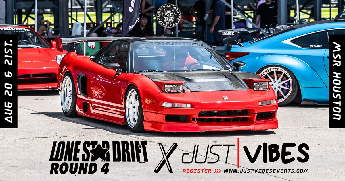 JUST VIBES "Hard Parked at the MSR Houston" (08/20/2022 - 08/21/2022) JUSTVIBESEVENTS.COM bit.ly/3zF15VT