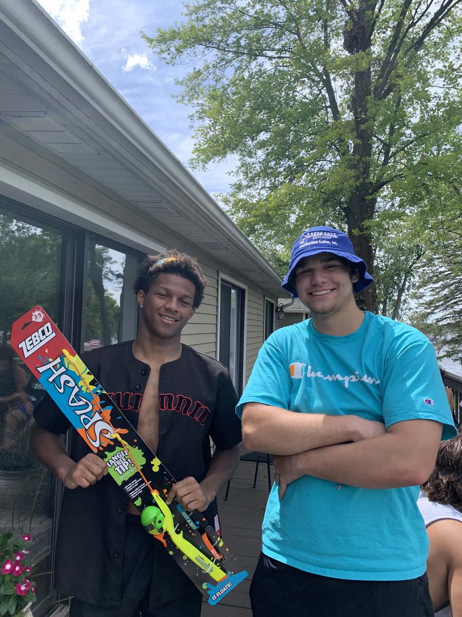 Our two title holders after the day on the water.  <a href="/PPhimister15/">Preston Phimister</a> with the biggest fish and Tay with the most fish.  It was a great day all around. #NoviPride
