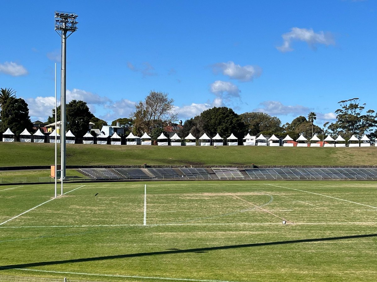 Henson Park is looking a peach ahead of Beer, Footy and Food tomorrow. #WeAre8972
