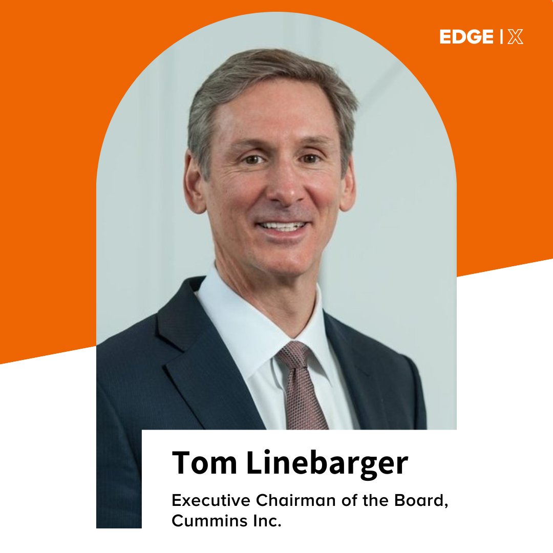 EDGE Mentoring (@edgementoring) on Twitter photo We're thrilled to welcome Tom Linebarger, Executive Chairman of the Board of Cummins Inc to the EDGE|X 2022 lineup! This is one leadership conference you don't want to miss. Grab your spot and join us! edgexconference.org <a href="/Cummins/">Cummins Inc.</a> We're thrilled to welcome Tom Linebarger, Executive Chairman of the Board of Cummins Inc to the EDGE|X 2022 lineup! This is one leadership conference you don't want to miss. Grab your spot and join us! edgexconference.org <a href="/Cummins/">Cummins Inc.</a>