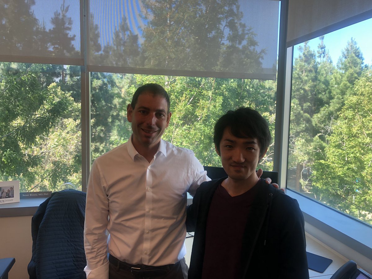 Tadashi Manabe MD, PhD (@tadashi_manabe) on Twitter photo I am highly honored to have been selected for this prestigious grant by the <a href="/DamonRunyon/">Damon Runyon Cancer Research Foundation</a> . For me, this is truly a career-changing opportunity.
I would also like to express my sincere gratitude to Trever for his great mentorship! I am highly honored to have been selected for this prestigious grant by the <a href="/DamonRunyon/">Damon Runyon Cancer Research Foundation</a> . For me, this is truly a career-changing opportunity.
I would also like to express my sincere gratitude to Trever for his great mentorship!