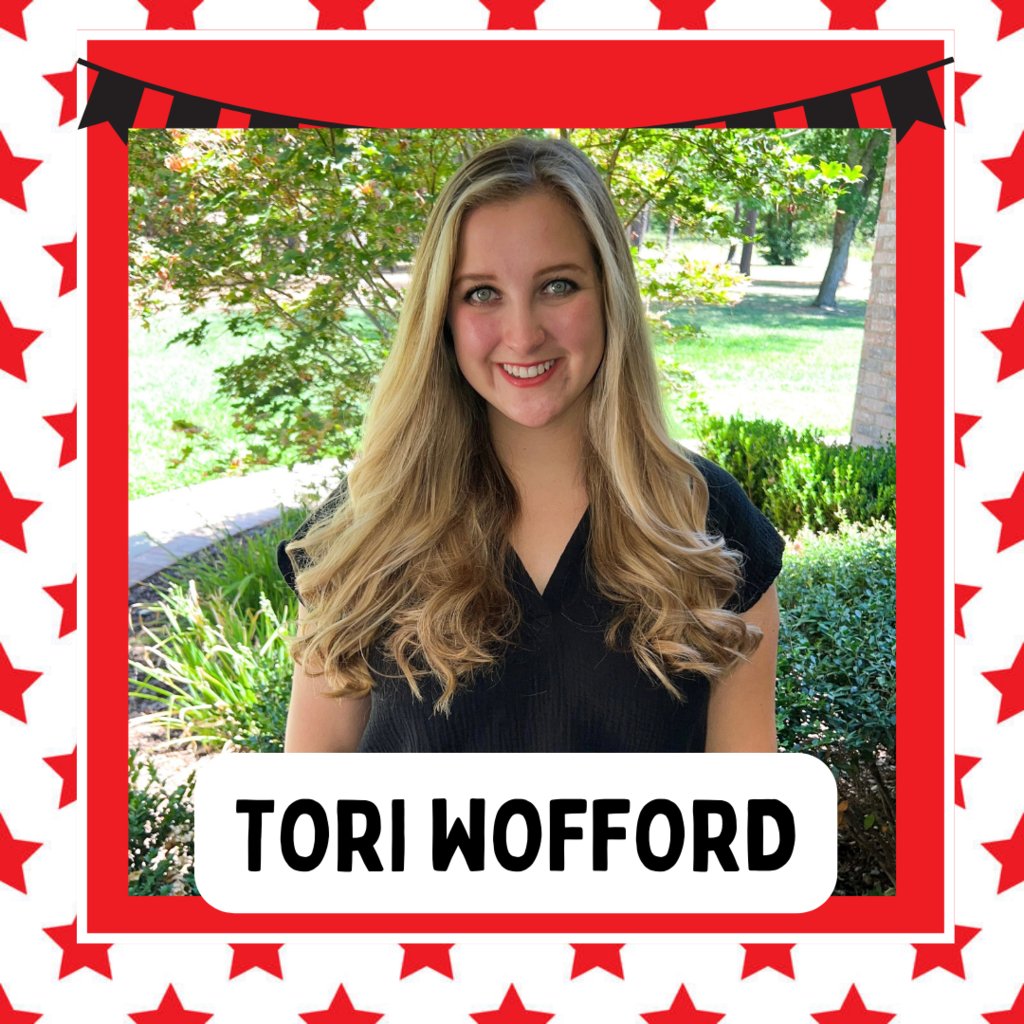 Rice family, help us welcome 1st year teacher, Tori Wofford! She is excited to teach 5th grade science and begin her teaching career as a Rice Ranger. Tori and her husband, Cade, have an energetic boy who keeps her busy outside of the classroom. Welcome to the TEAM, Tori!