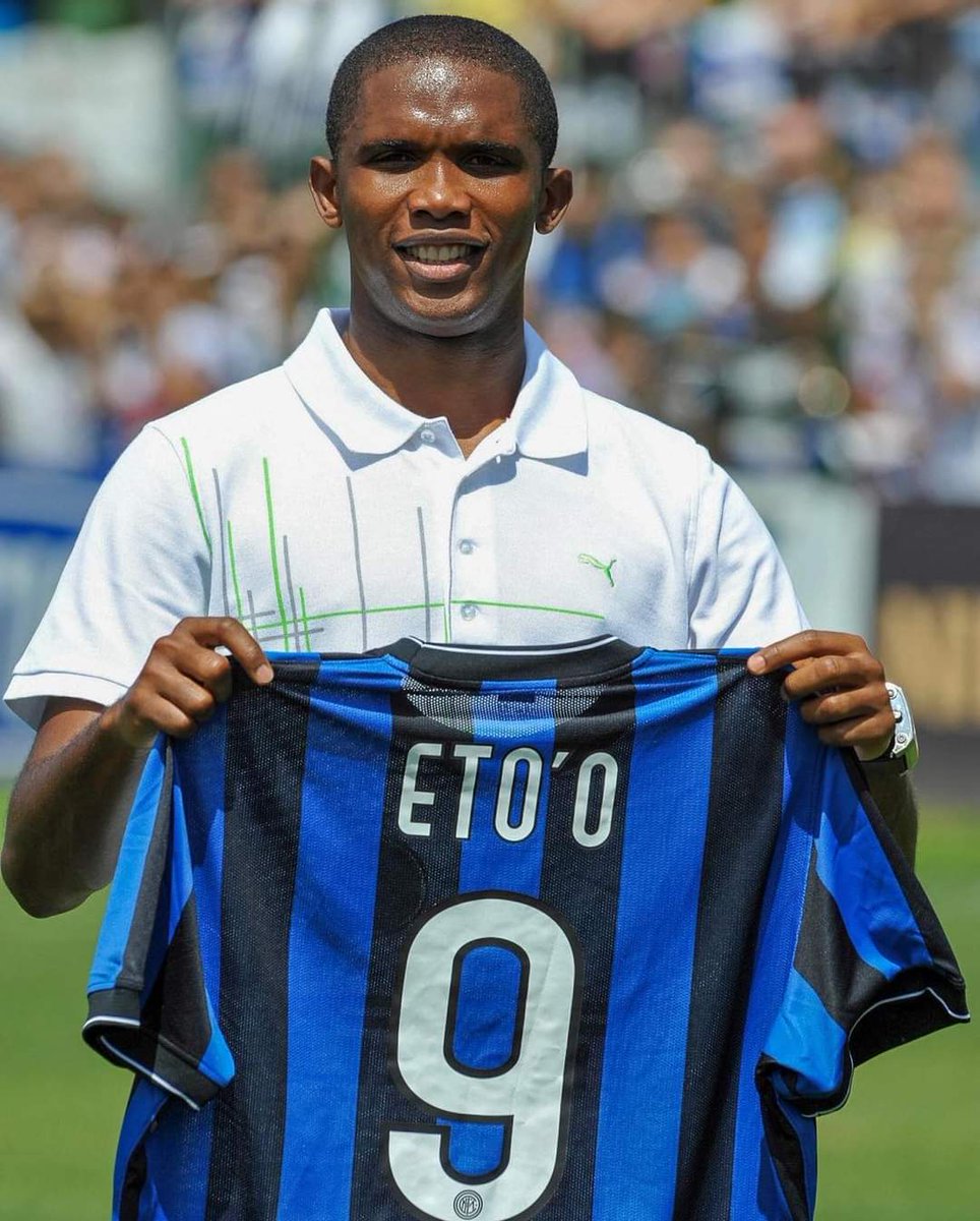 13 years ago...
 A move to Inter and all  us moved with him.

<a href="/SamuelEtoo/">Samuel Eto'o</a> <a href="/InterMiamiCF/">Inter Miami CF</a>