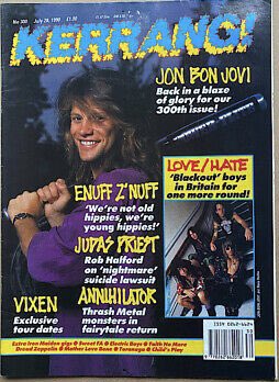 jane_jbj's tweet photo. Jon on the cover of Kerrang! mag, issue: July 28, 1990 #BonJovi #JonBonJovi 💜💫credit to the owner https://t.co/I4bOMAHjfq