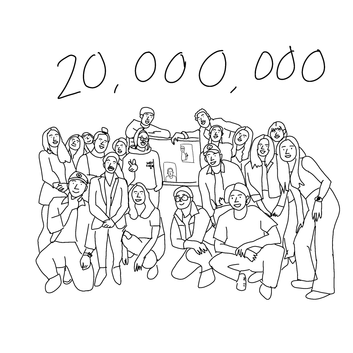 watcherdrawnbad's tweet photo. bonus 20,000,000 drawing which is one zero extra and i almost posted it. it's 5am sorry folks! road to 20 mil am i right https://t.co/gTV2YwmWPx