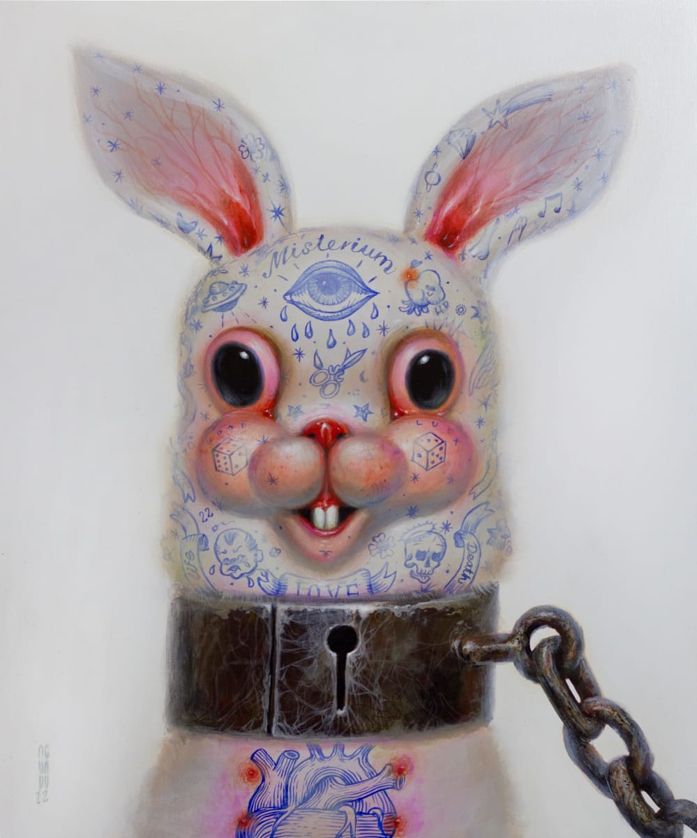 Haven Gallery (@havengallery) on Twitter photo Jesús Aguado, "Mystery rabbit”, acrylic on birch panel, 20 x 16 in (50.8 x 40.64 cm), on view at Haven Gallery.
View the entire exhibition here:
havengallery.com/portfolio/jesu…
Please send us a DM or email info@havengallery.com to inquire. Jesús Aguado, "Mystery rabbit”, acrylic on birch panel, 20 x 16 in (50.8 x 40.64 cm), on view at Haven Gallery.
View the entire exhibition here:
havengallery.com/portfolio/jesu…
Please send us a DM or email info@havengallery.com to inquire.