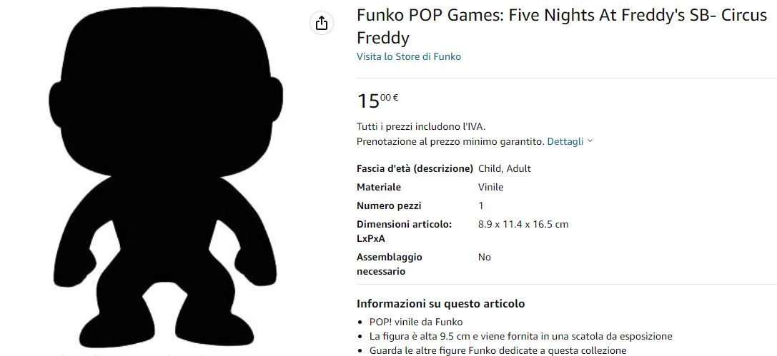 Funko POP! Games: Five Nights at Freddy's: Security Breach Circus