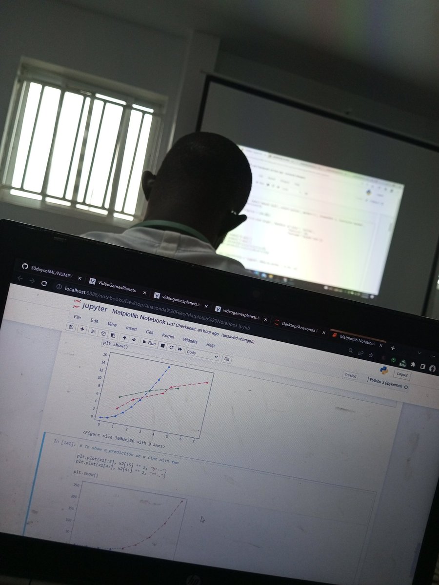 dsn_offa's tweet image. #30daysofmachinelearning
#DSNOffa
Introducing participants to Data Visualization using matplotlib and seaborn.
@dsn_ai_network @OneInnovationH1 @Asanloko1