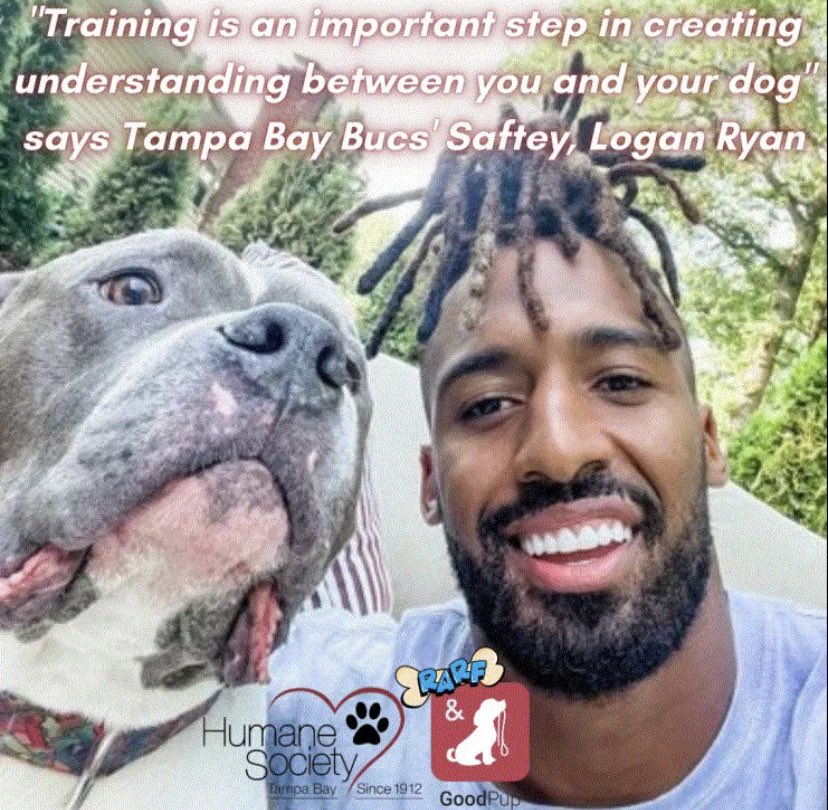 Humane Society Tampa On Twitter Thankful Thursday 🙏 Buccaneers Player Logan Ryan His Wife 