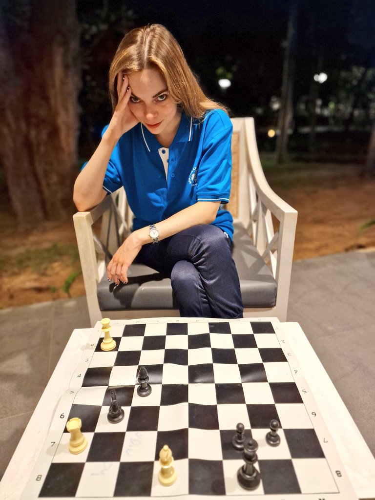 Dina Belenkaya on X: Last preps for my first ever #ChessOlympiad