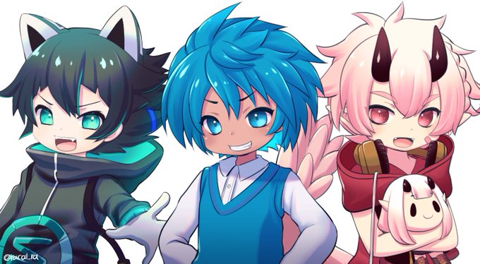 Stario HyDeff @Stario_HyDeff 
JSenpaiX4 @Konekos_Hubby 
Aerevyr @Aerevyr 