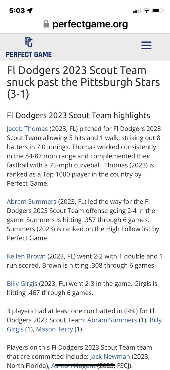 FLDodgersScoutTeam tweet media
