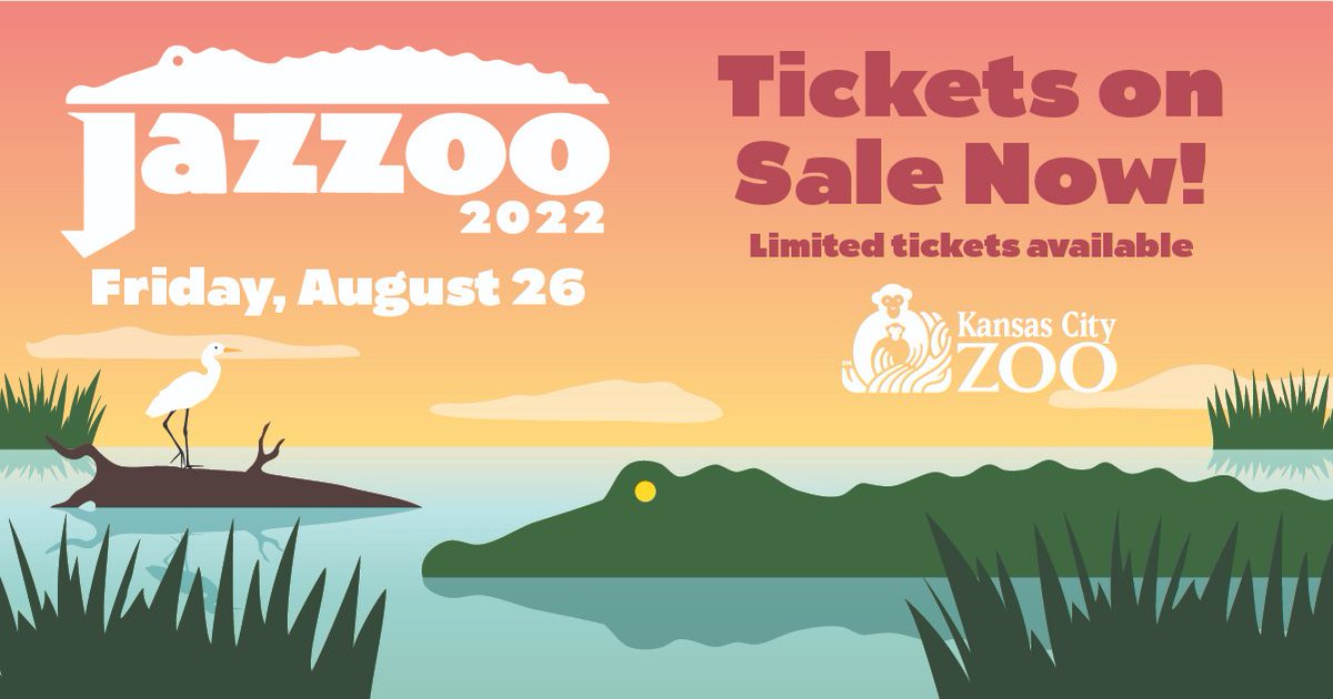Less than a month away from Jazzoo 2022! This event will sell out, so be sure to get your tickets today at kansascityzoo.org/jazzoo.

Ticket price includes unlimited food, drinks and entertainment from 7:30pm-midnight and all proceeds go back to the animals here at the KCZoo.