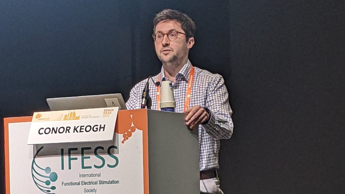 Int’l Functional Electrical Stimulation Society (@ifess_org) on Twitter photo Our 3rd place Vodovnik award winner goes to <a href="/ConKeogh/">Conor Keogh</a> for his excellent work using non-invasive phrenic nerve stim for potential to wean ICU ventilated patients 🥳🙌🎉
#IFESS2022 #RehabWeek2022 Our 3rd place Vodovnik award winner goes to <a href="/ConKeogh/">Conor Keogh</a> for his excellent work using non-invasive phrenic nerve stim for potential to wean ICU ventilated patients 🥳🙌🎉
#IFESS2022 #RehabWeek2022