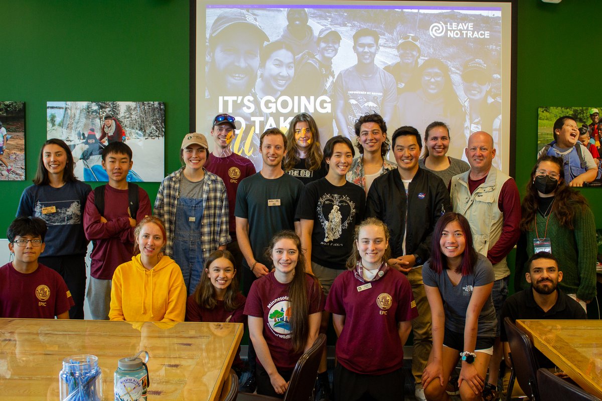 With support from the @forestservice, we proudly teamed up with @leavenotrace and the MN Valley Natl. Wildlife Refuge for a workshop focused on wilderness ethics in outdoor careers and how to responsibly care for our natural spaces. #FSUrbanConnections
📷  - Alice Bennett