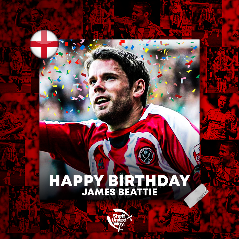  Happy Birthday to former Blades frontman James Beattie, he loved a free-kick against the pigs 