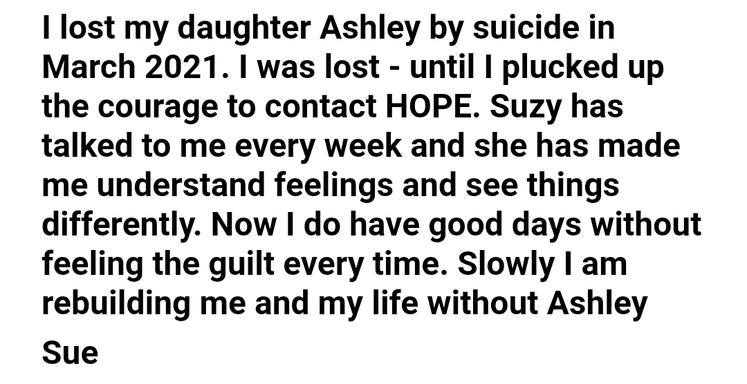 Words of Hope by Survivors