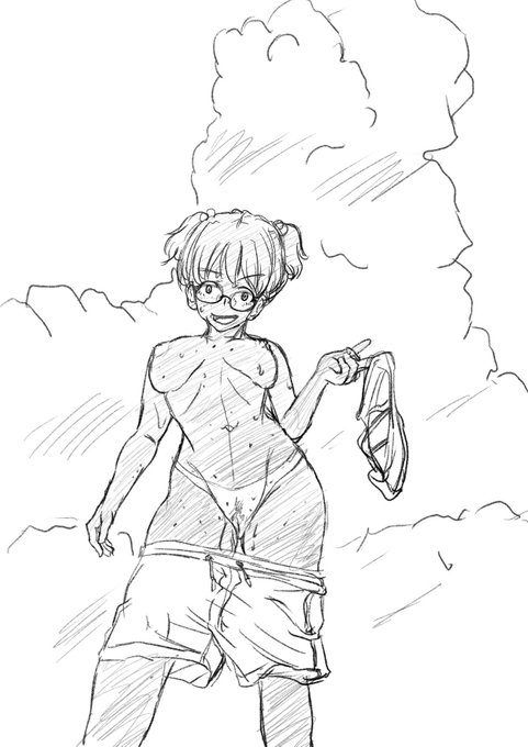 #一日一サンダース
おはアリ。やっぱり落書きって面白いですね。
ア「どうする?雲しか見てないぜ?」 