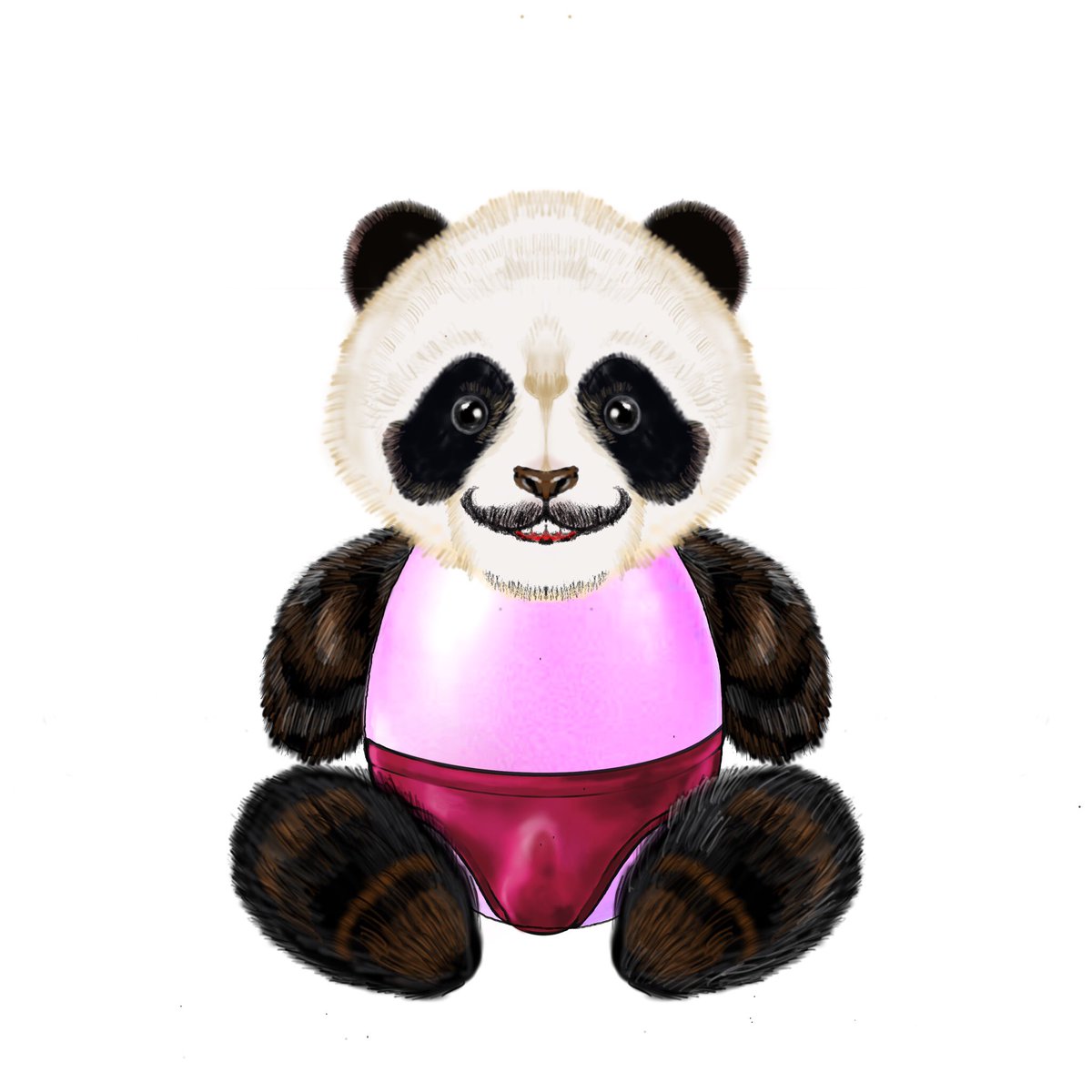 Checkout PandaD #005 from collection PandaD on <a href="/ParasHQ/">Paras 🟩🟧</a>

#paras #cryptoart #digitalart #tradingcards paras.id/token/x.paras.…

Smiling PandaD and his mustache 
Just 0.5 Near

paras.id/dontr.near/col…
