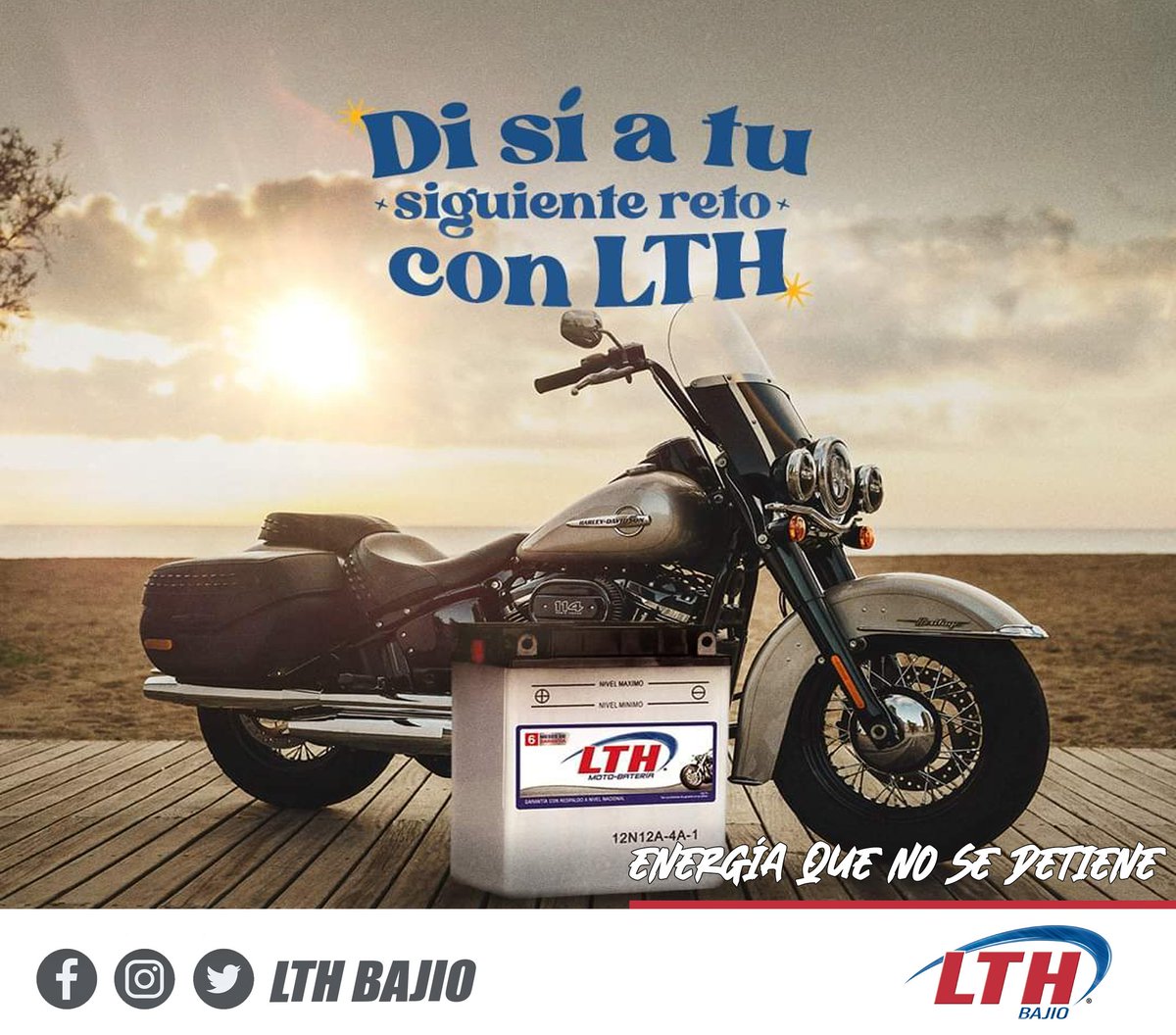 LTHBajio's tweet photo. Baterías para moto de alto rendimiento.

Que la energía no te falte ⚡✨

Motobaterias LTH y América

Con garantía 😏

https://t.co/UENmZAVoNE 

📞477 6702602📞 https://t.co/y6uJ3Bjzt9