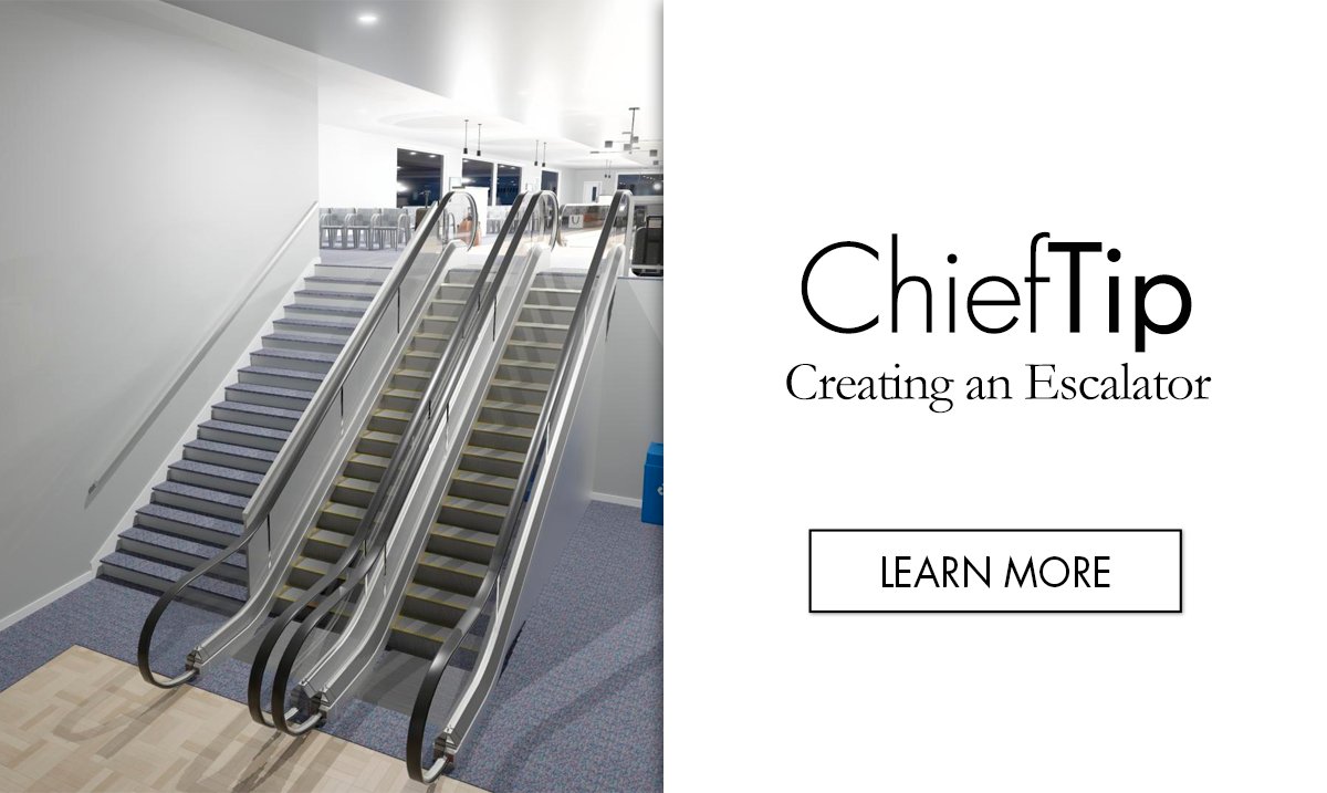 ChiefSoftware's tweet photo. 💡ChiefTip-Creating an Escalator
In this quick ChiefTip, we will show you how to use the bonus catalog Commercial No.12 Elevator / Escalator to create an escalator in your plan.
https://t.co/Y6MmRjyBdh
➡️ https://t.co/uaKVCtaH9n
#ChiefArchitect #ChiefCatalogs #CommercialDesign https://t.co/p9CIhAm14L