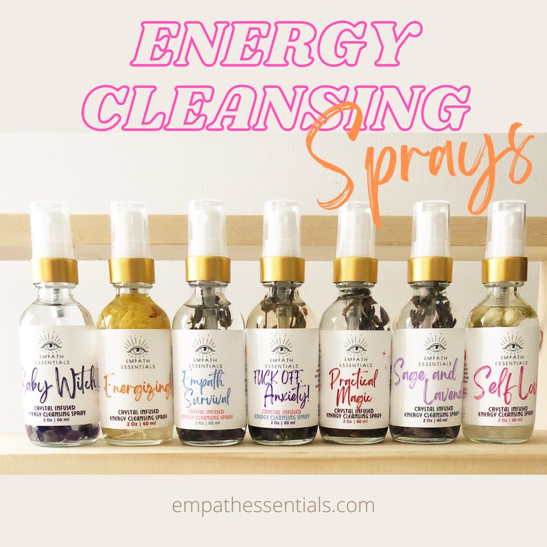 MpathEssentials's tweet image. Empath Energy Cleansing Sprays in the shop! $5 flat rate shipping and free shipping on orders over $50.
empathessentials.com