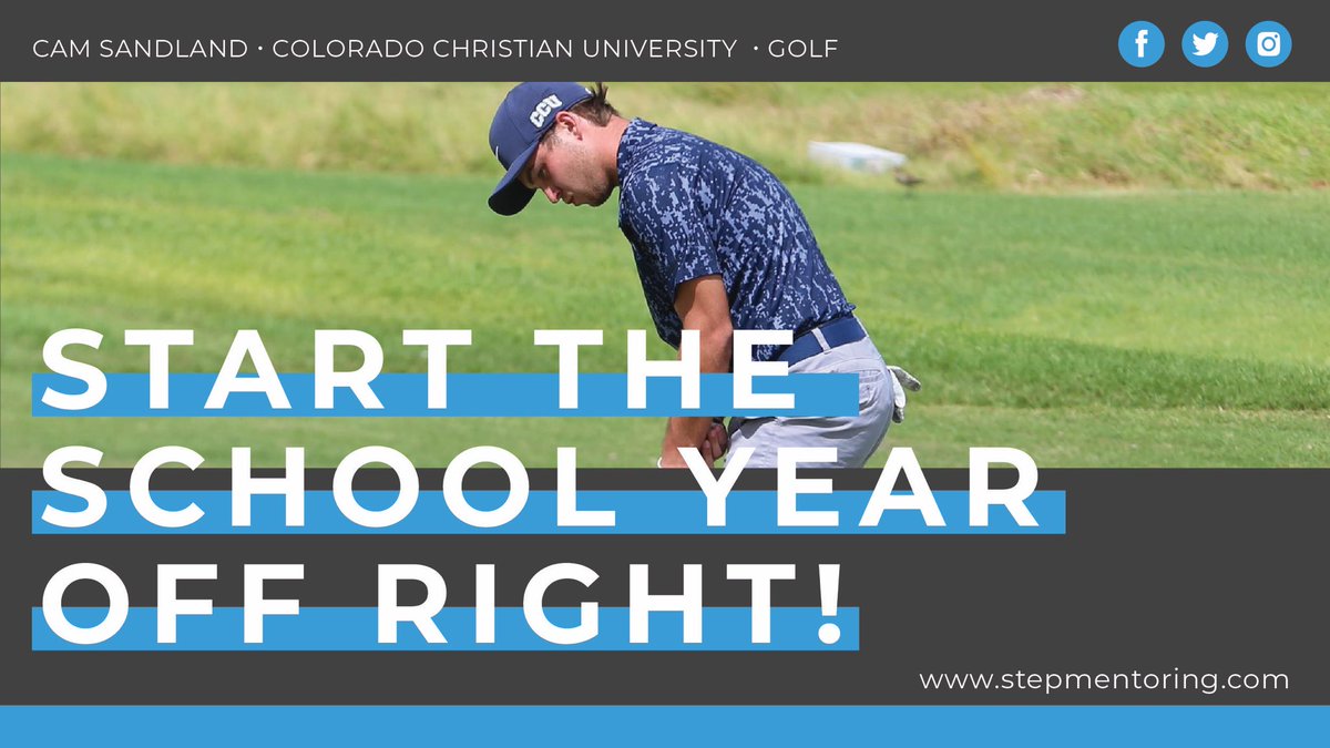 Cam Sandland is a college student-athlete <a href="/My_CCU/">Colorado Christian University</a> where is a member of the <a href="/CCUcougarMgolf/">Colorado Christian Men's Golf</a> team and is a psychology major.  The team <a href="/CollegeStudAth/">Next Step Mentoring</a> is grateful to have Cam as its newest member of a nationwide network of mentors for aspiring college student-athletes.