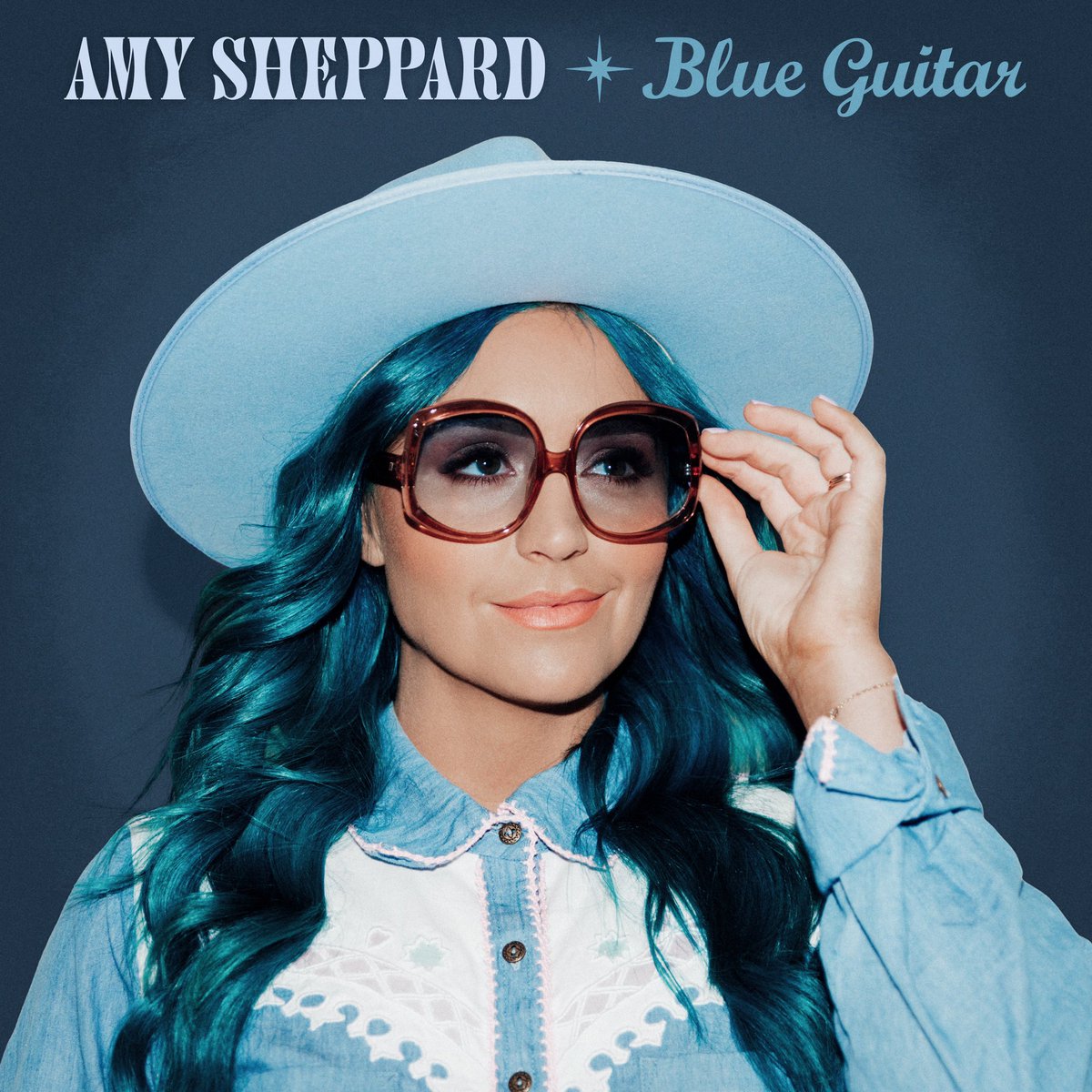 Amy’s brand new single Blue Guitar is out everywhere Friday August 5. A big, luscious ballad we can’t wait for you to hear and sing along to. To pre-order, click the link in our bio! @amysheppardpie #newmusic