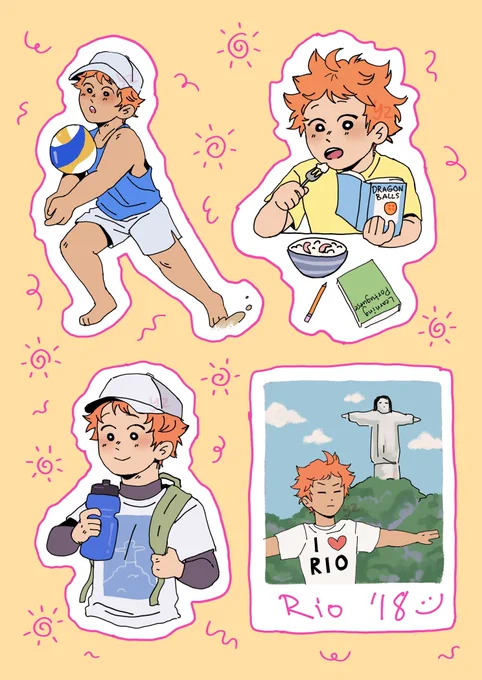 Thinking of Hinata in Brazil
#Haikyuu 