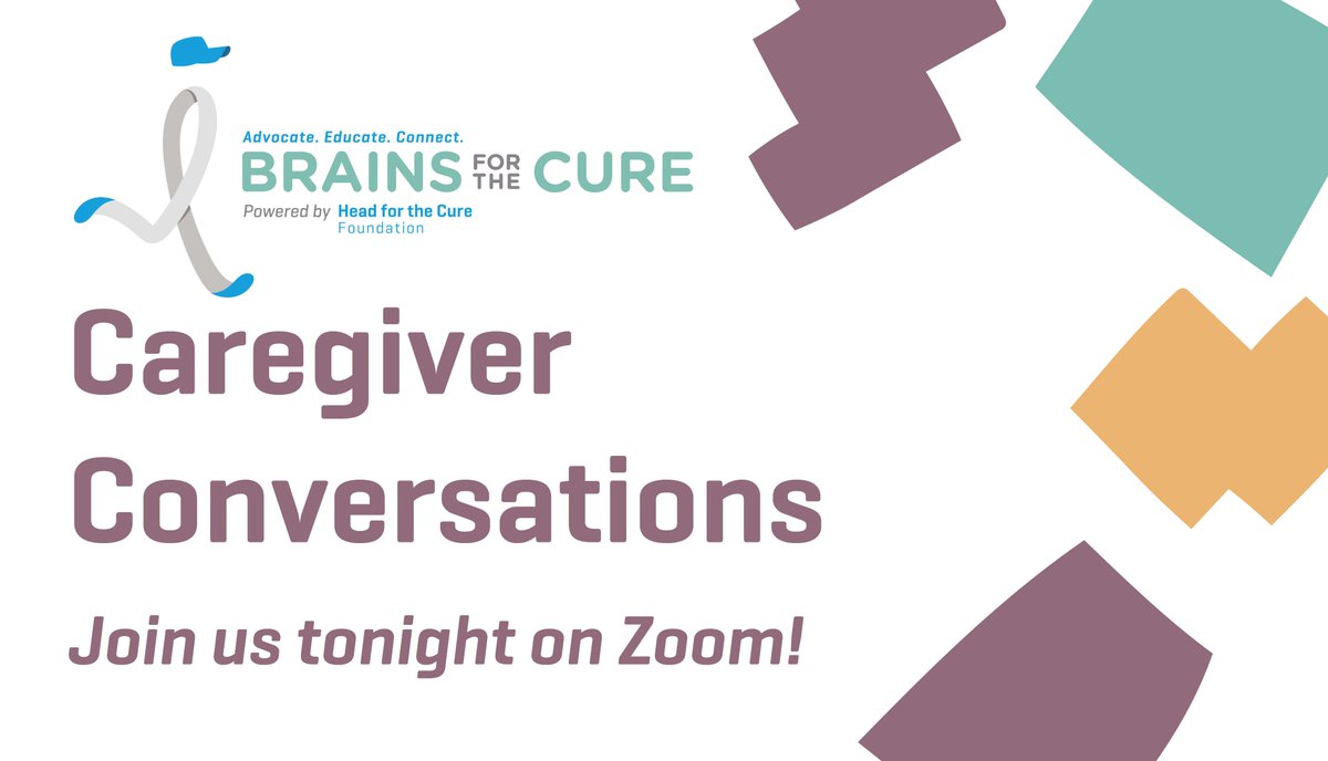 Calling all caregivers! Our next Caregiver Conversations starts in 40 minutes! There's still time to receive the Zoom link when you sign up at bit.ly/3gDTCv9. #btsm #braintumor #braincancer #caregiver