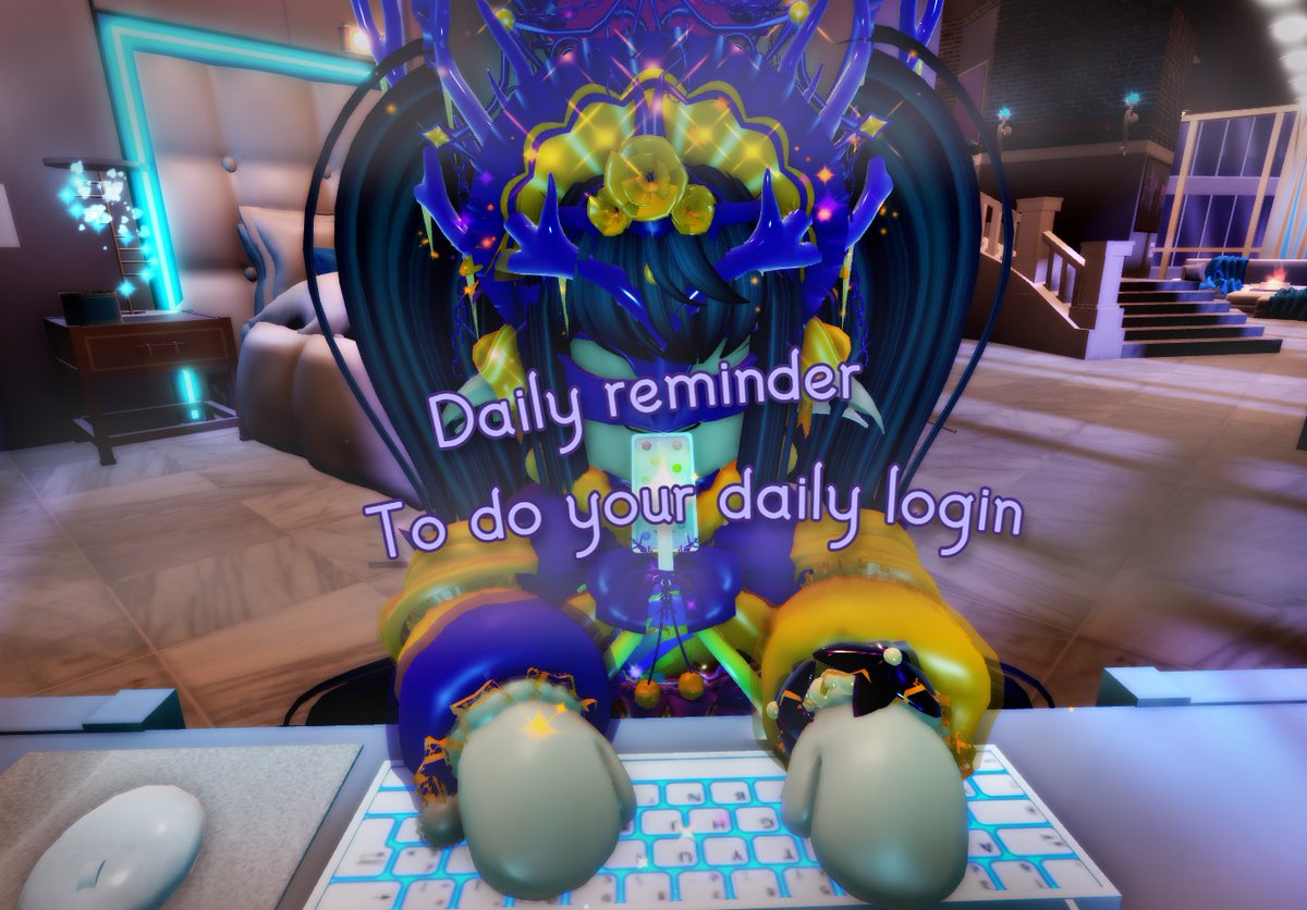 PeepRBX's tweet image. Just a little reminder to do your daily login ❤️
#Royalehigh #peeprbx #dailylogin